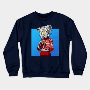 Draenei Christmas Crewneck Sweatshirt